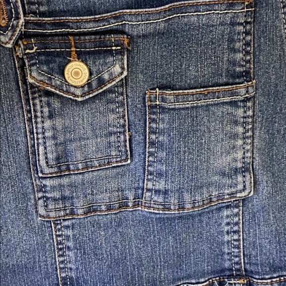 Almost famous jean overalls size 9 - Picture 2 of 8